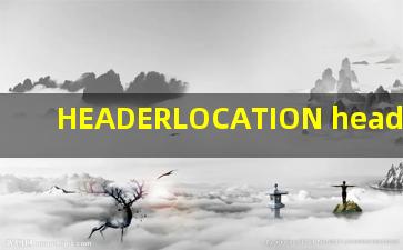 HEADERLOCATION headerlocation